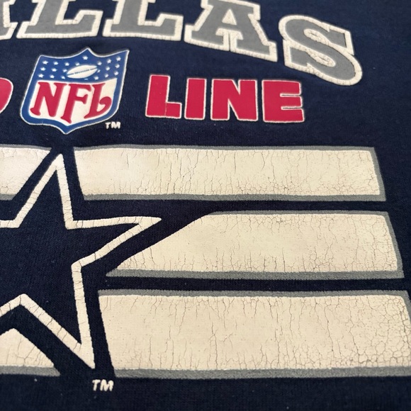Vintage 90s Dallas Cowboys Pro Line Crewneck Sweatshirt 
Tagged XL - Picture 4 of 10